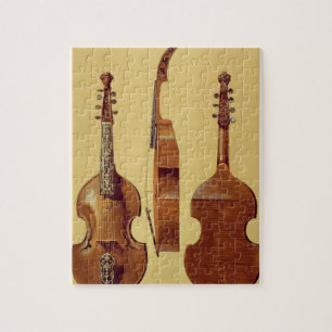 Viola d'Amore, 18e eeuw, uit 'Musical Instrum' Legpuzzel