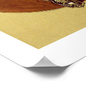 Viola d'Amore, 18e eeuw, uit 'Musical Instrum' Poster (Hoek)