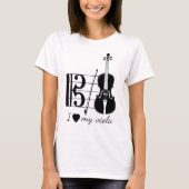 Viola Design T-Shirt (Voorkant)