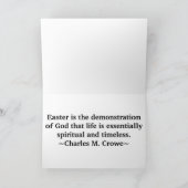 Viola Easter Kaart (groot lettertype) (Binnen)