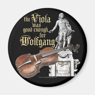 Viola en Mozart Magneet