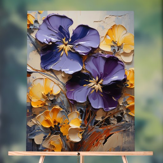 Viola - Floral Impasto (Neutre)