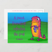 Viola het monster, met briefkaart (Voorkant / Achterkant)