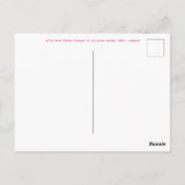 Viola het monster, met briefkaart (Achterkant)