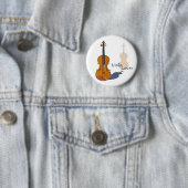 Viola Lover Ronde Button 5,7 Cm (In situ)