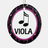 Viola Music Kerstorchestra Ornament (Links)