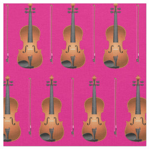 Viola Music Musician Room Decor Pink Stof