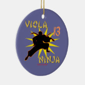 Viola Ninja Keramisch Ornament (Rechts)