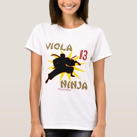 Viola Ninja T-shirt (Voorkant)