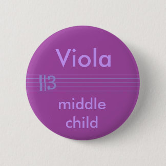 viola pin ronde button 5,7 cm