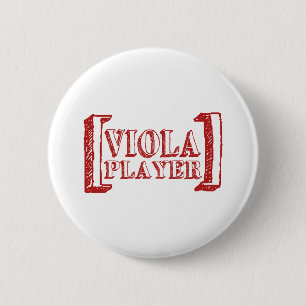 Viola Player Ronde Button 5,7 Cm
