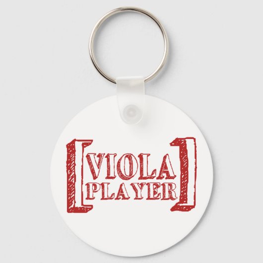 Viola Player Sleutelhanger (Voorkant)