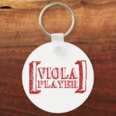 Viola Player Sleutelhanger (Voorkant)