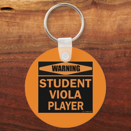 Viola Player Sleutelhanger (Achterkant)