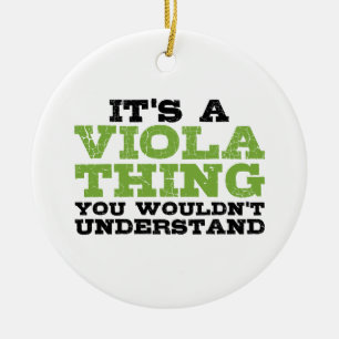Viola Thing Keramisch Ornament