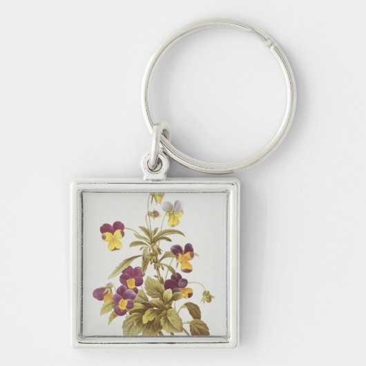 Viola Tricolor Sleutelhanger (Voorkant)
