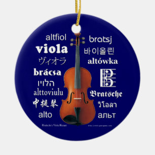 Viola-vertalingen Keramisch Ornament