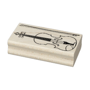 Viola Violin Music Teacher Musician Rubberstempel