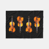 Violas Fleece Blanket (Voorkant (Horizontaal))