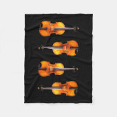 Violas Fleece Blanket (Voorkant)
