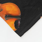 Violas Fleece Blanket Deken (Hoek)