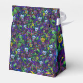 Violas [paars] Speciale cadeautentoonstelling met  Bedankdoosjes (Achterkant)