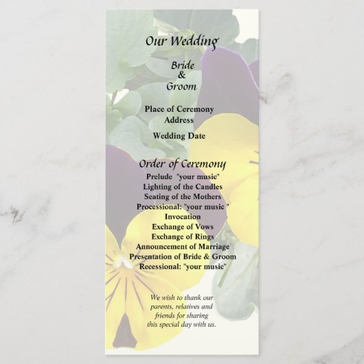 Violas Sorbet Gele Jump Up Programma (Voorkant)