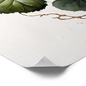 Violas violet Fleur Art Imprimer Poster (Coin)