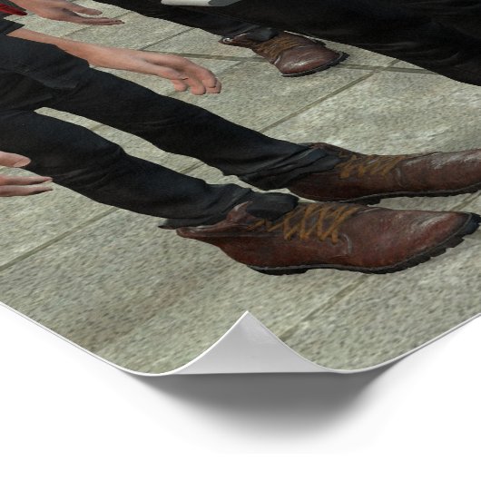 Violation de sécurité - Petite affiche (Coin)