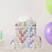 violen en muzieknoten cadeaupapier