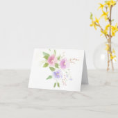 Violen Kaart (Gele Bloem)