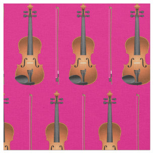 Violen Muziek Muzikant Kamer Decor Roze Stof