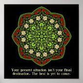 Violence Survivants Mandala Inspiration Poster (Devant)