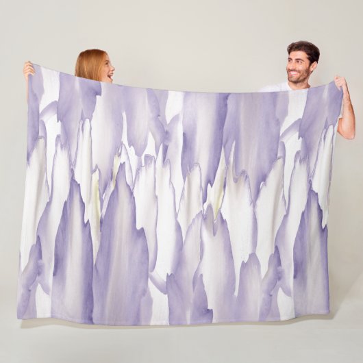 Violent Orchid Fleece Deken (In situ)
