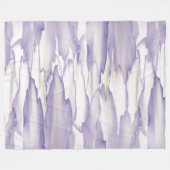 Violent Orchid Fleece Deken (Voorkant (Horizontaal))