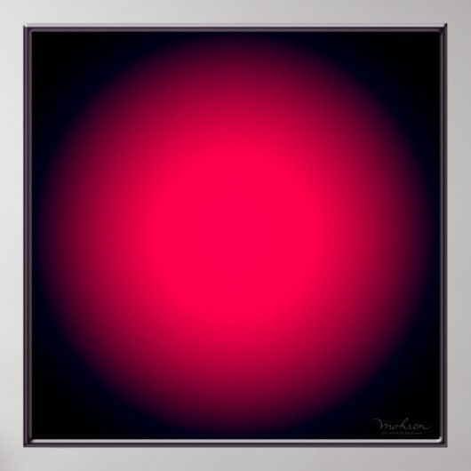 Violent Red Ball Poster (Voorkant)