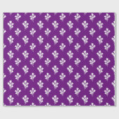 Violet Abstract patroonpapier Cadeaupapier (Vlak)