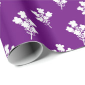 Violet Abstract patroonpapier Cadeaupapier (Rol Hoek)