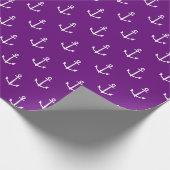 Violet Abstract patroonpapier Cadeaupapier (Hoek)