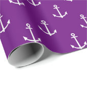 Violet Abstract patroonpapier Cadeaupapier (Rol Hoek)