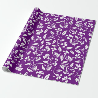 Violet Abstract patroonpapier Cadeaupapier