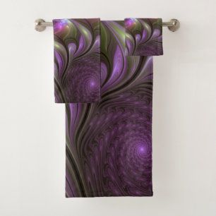 Violet Abstrait violet violet kaki fractal