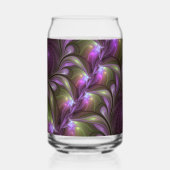 Violet Abstrait violet violet kaki fractal (Verso)