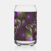 Violet Abstrait violet violet kaki fractal (Gauche)