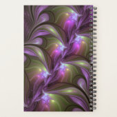 Violet Abstrait violet violet kaki fractal (Dos)
