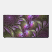 Violet Abstrait violet violet kaki fractal (Recto)