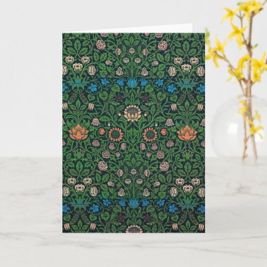 Violet and Columbine, William Morris Kaart (Gele Bloem)