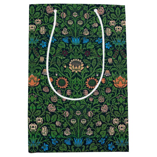 Violet and Columbine, William Morris Medium Cadeauzakje (Voorkant)