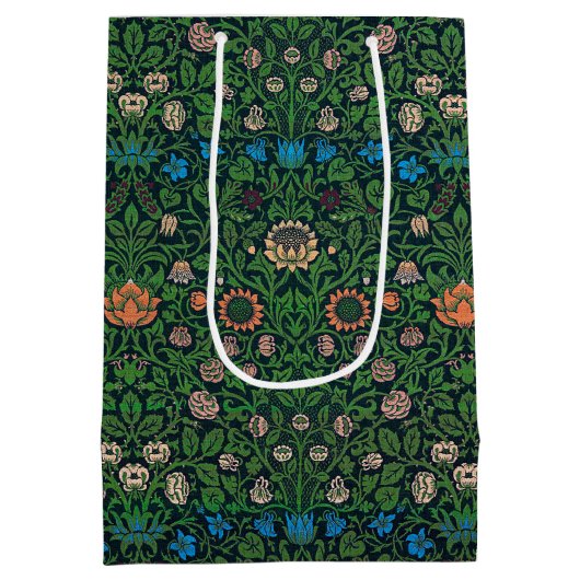 Violet and Columbine, William Morris Medium Cadeauzakje (Achterkant)