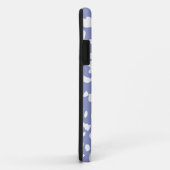 Violet and White Leopard Print iPhone 6 Hoesje (Achterkant/rechts)